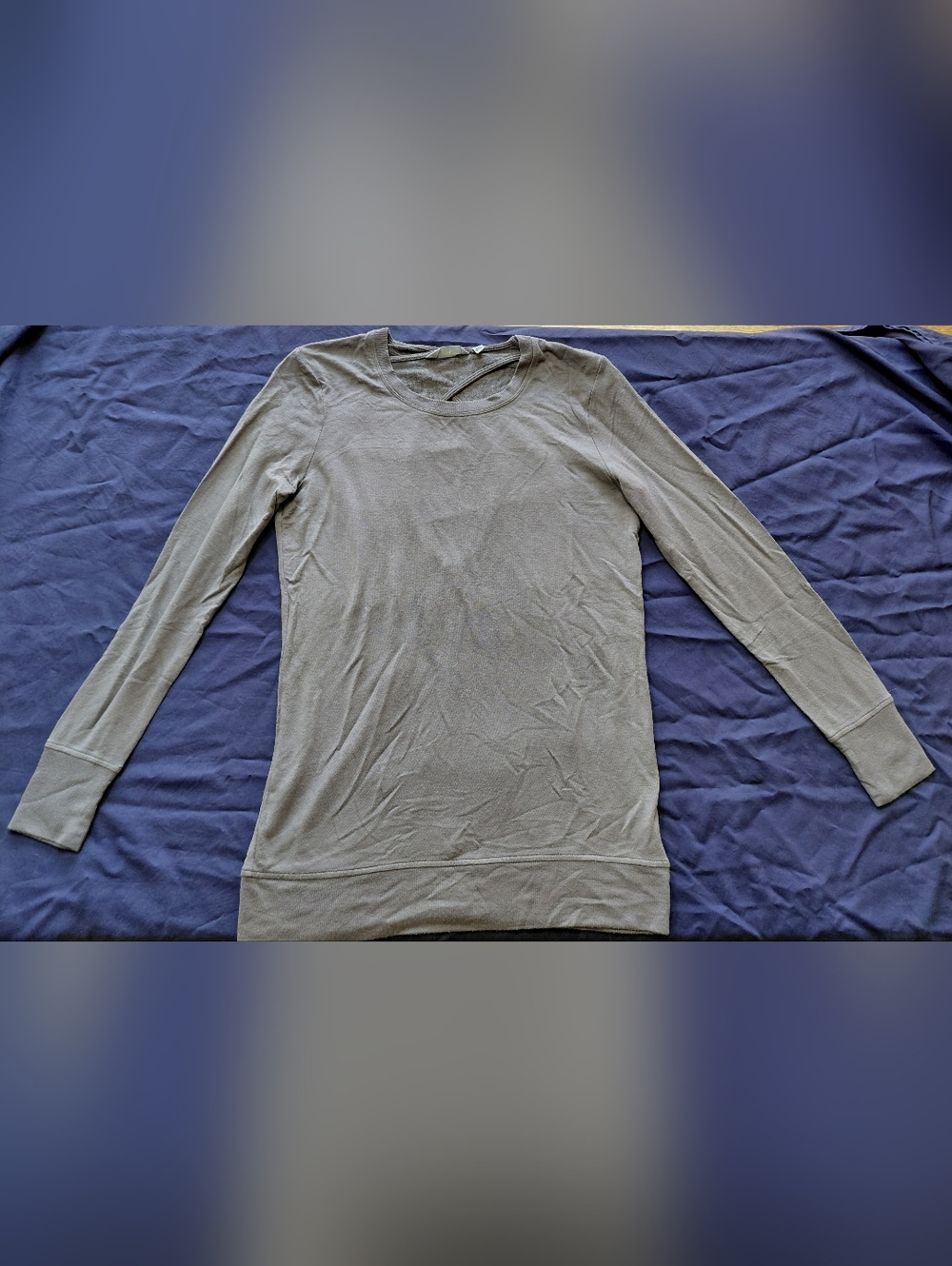 Athleta Long Sleeve Women's Gray Top Size XS